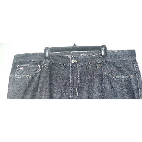 Hilfiger Heritage Bootcut jeans dark blue Size 42/32 Five pocket - Picture 2 of 9